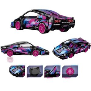 BLOQUES TECHNIC LAMBORGHINI PULL BACK 451 PIEZAS -7221