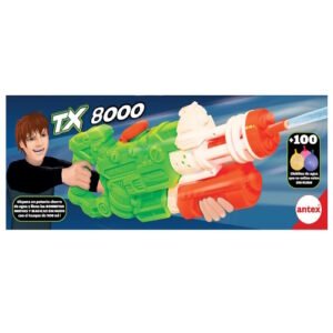 PISTOLA AGUA AIRE LIBRE TX8000 CON BOMBUCHAS -1596