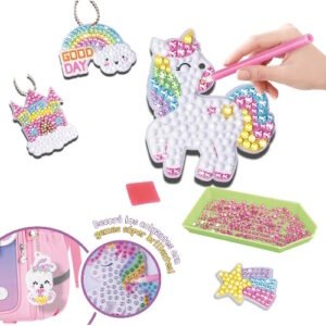 JULIANACOLGANTE DE GEMAS I LOVE UNICORNS -SISJUL0155