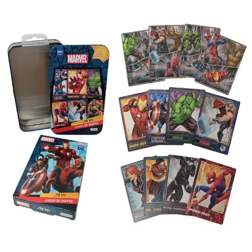 TE VI STITCH JUEGO DE NAIPES EN LATA -0560 - Image 2