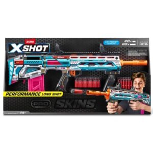 PISTOLA X SHOT PRO LONGSHOT SKINS -7472