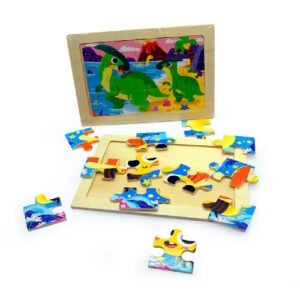PUZZLE DE MADERA ANIMALES 12 PIEZAS -M465