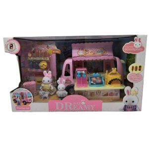 BAY DREAMY FOOD TRUCK CON MUÑECOS Y ACCESORIOS -ZY1113094