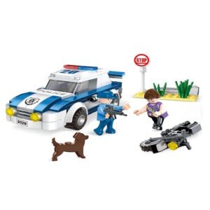 BLOQUES COGO SET POLICIA Y LADRON 185 PIEZAS -ZY1211943
