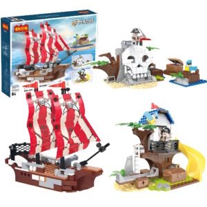 BLOQUES COGO BARCO PIRATA 3 EN 1 260 PIEZAS -ZY1224638