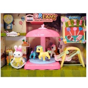 BAY DREAMY CALESITA CON MUÑECOS Y ACCESORIOS -ZY1248545
