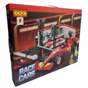 BLOQUES COGO PIT STOP FORMULA 1 502 PIEZAS -ZY1498410