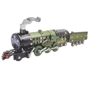 MECANO METAL TREN CON VAGON 340 PIEZAS -ZY1144287