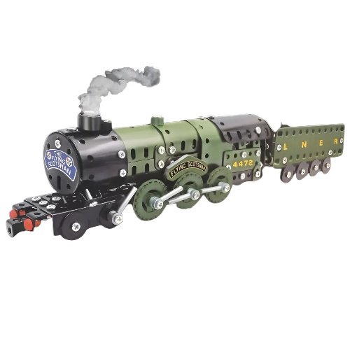 MECANO METAL TREN CON VAGON 340 PIEZAS -ZY1144287 - Image 2