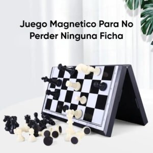 AJEDREZ MAGNETICO DE VIAJE -019/0082