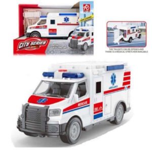 AMBULANCIA CON LUZ Y SONIDO CITY SERIES -067/0163