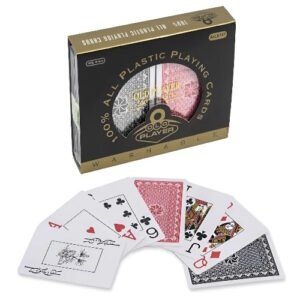 NAIPES POKER ESTUCHE DOBLE OLD PLAYER -OL8747