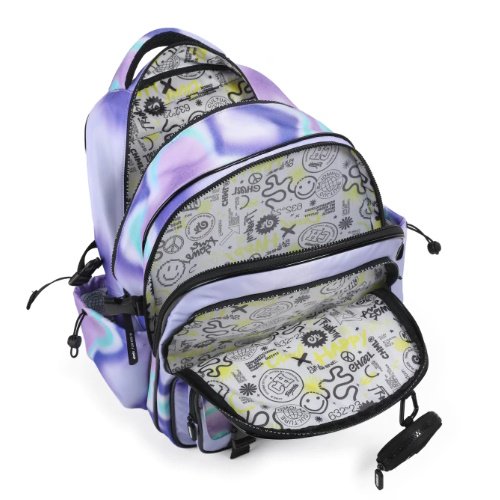 MOCHILA 18" BLURRED LIGHT PURPLE -FS115 - Image 3