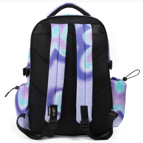 MOCHILA 18" BLURRED LIGHT PURPLE -FS115 - Image 4