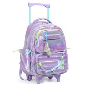 MOCHILA CON CARRO 18″ PUFFY PURPLE  -FS113