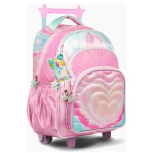 MOCHILA CON CARRO 18″ FOOTY CORAZON -FOF26351