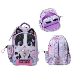 MOCHILA JARDIN 12″ CHIMOLA GATITO -LABT287