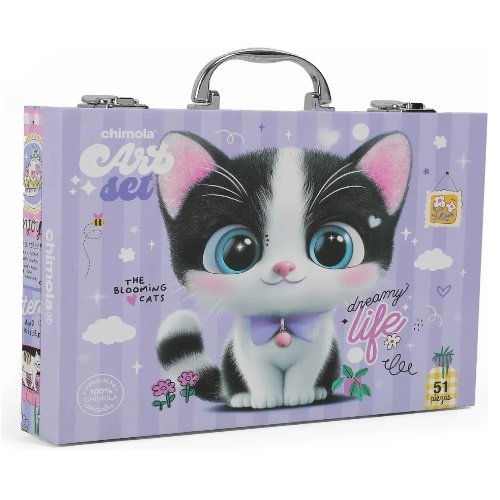 SET DE ARTE GATITO CHIMOLA 51 PIEZAS -LAST78 - Image 2