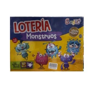 LOTERIA DE MADERA MONSTRUOS -DID-LOT4