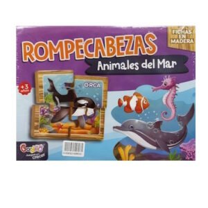 PUZZLES ANIMALES DEL MAR -DID-ROM5