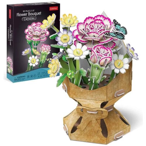 PUZZLE 4D BOUQUET DE FLORES 134 PIEZAS -P330H - Image 5