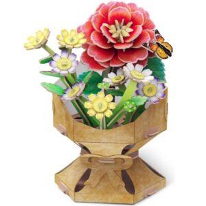 PUZZLE 4D BOUQUET DE FLORES 134 PIEZAS -P330H