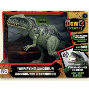 GIGANOTOSAURUS GRANDE A PILAS DINO STATE CON SONIDO -DS031C