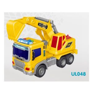 EXCAVADORA FRICCION ULTRAX CON LUZ Y SONIDO -UL048