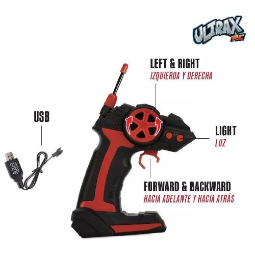 CAMIONETA R/C OFF ROAD RACER ULTRAX GRANDE CON LUZ -UL071B - Image 3
