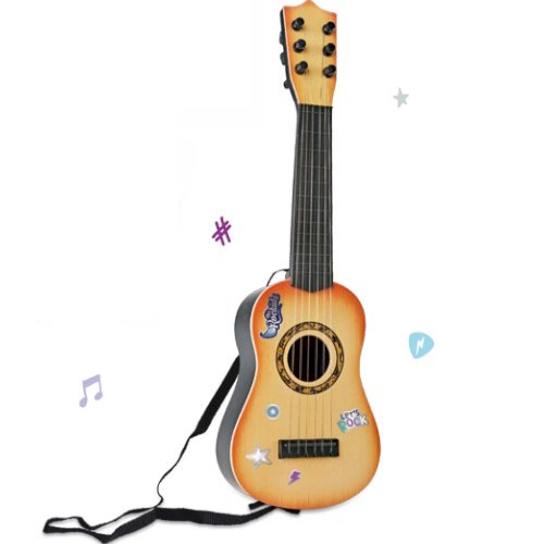 GUITARRA ACUSTICA THE ROCKIDZ CON STICKERS -RZ08 - Image 2