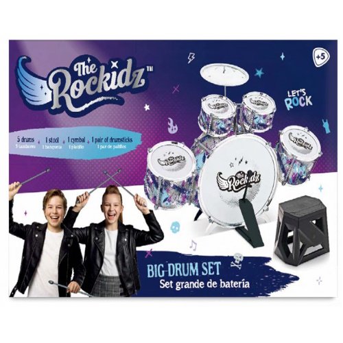 BATERIA GRANDE CON ASIENTO THE ROCKIDZ -RZ14