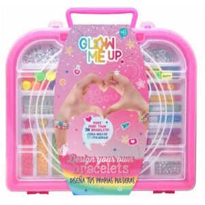 ESTUCHE ROSA DISEÑA TUS PROPIAS PULSERAS GLOW ME UP -GL028C