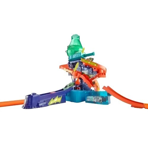PISTA HOT WHEELS LABORATORIO CIENTIFICO CON AUTO -CCP76 - Imagen 7