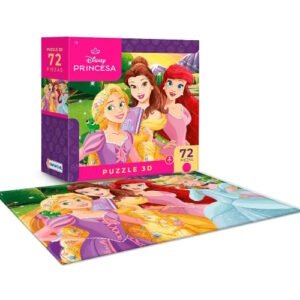 PUZZLES 72  PIEZAS LENTICULAR PRINCESAS DISNEY -DPU17393
