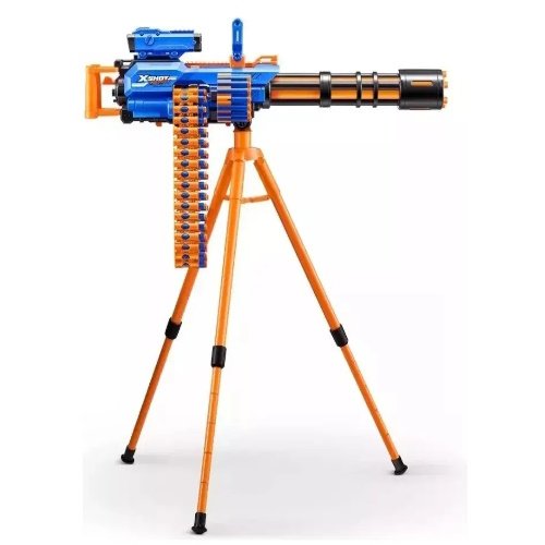 PISTOLA X SHOT INSANITY GATLING RAGE FIRE MOTORIZADA CON TRIPODE-7477 - Imagen 3