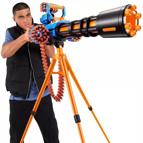 PISTOLA X SHOT INSANITY GATLING RAGE FIRE MOTORIZADA CON TRIPODE-7477 - Imagen 4