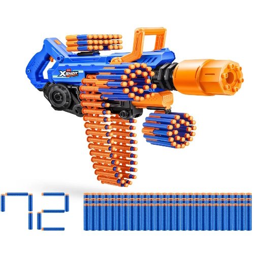 PISTOLA X SHOT BARREL INSANITY MOTORIZADA CON HUMO-7664 - Imagen 3