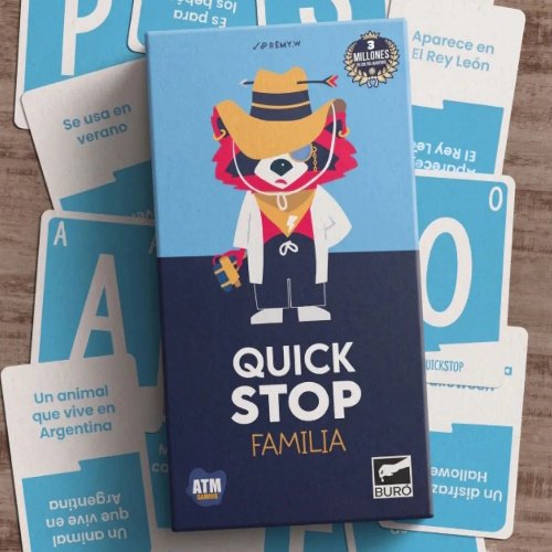 QUICKSTOP FAMILIA JUEGO -QCKSTPFM - Imagen 4