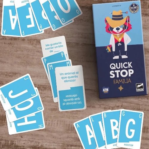 QUICKSTOP FAMILIA JUEGO -QCKSTPFM - Imagen 2