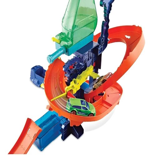 PISTA HOT WHEELS LABORATORIO CIENTIFICO CON AUTO -CCP76 - Imagen 6
