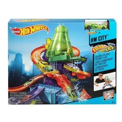 PISTA HOT WHEELS LABORATORIO CIENTIFICO CON AUTO -CCP76 - Imagen 8
